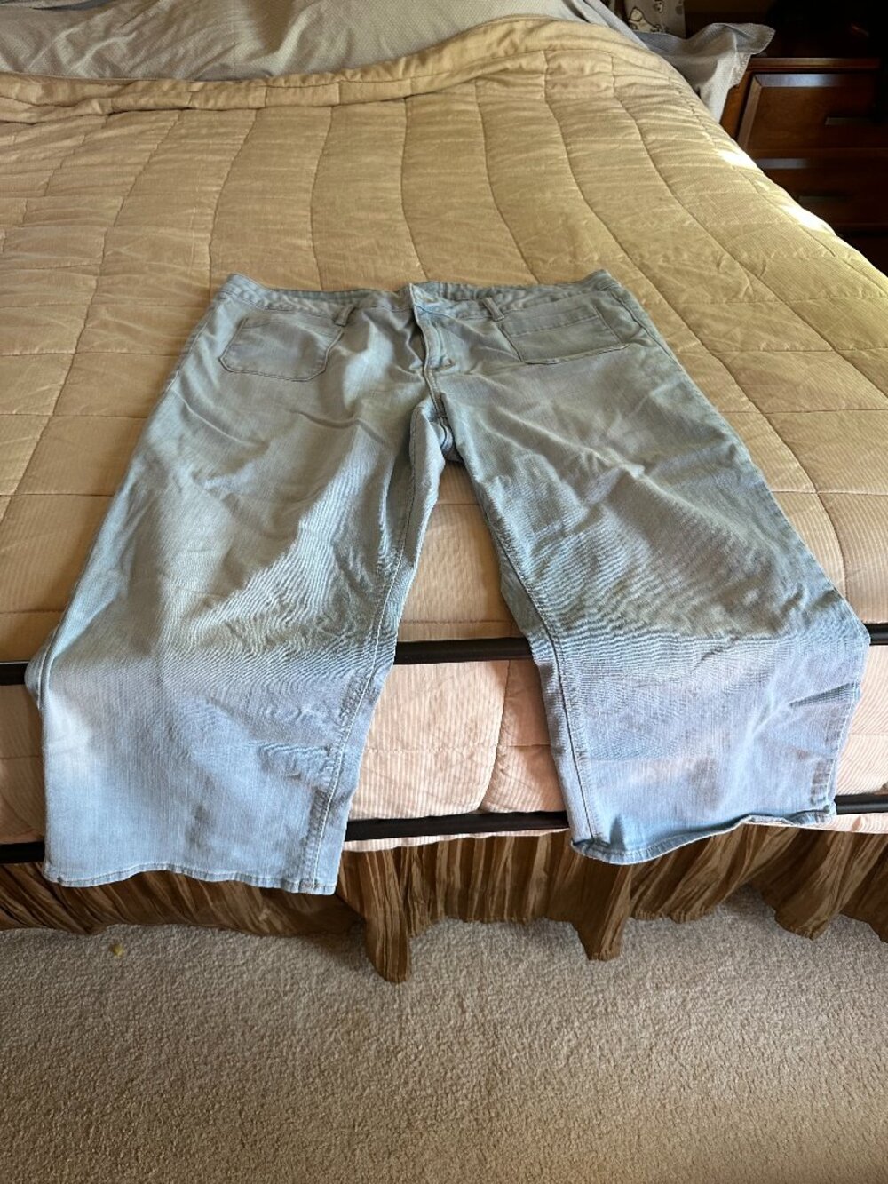 Old Navy Flare Jeans Size 20 Light Wash Mid Rise